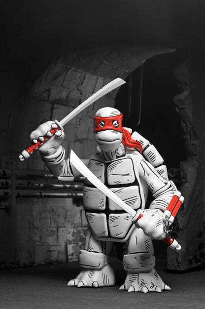 TMNT MIRAGE B&W FIRST TURTLES 2PACK AF