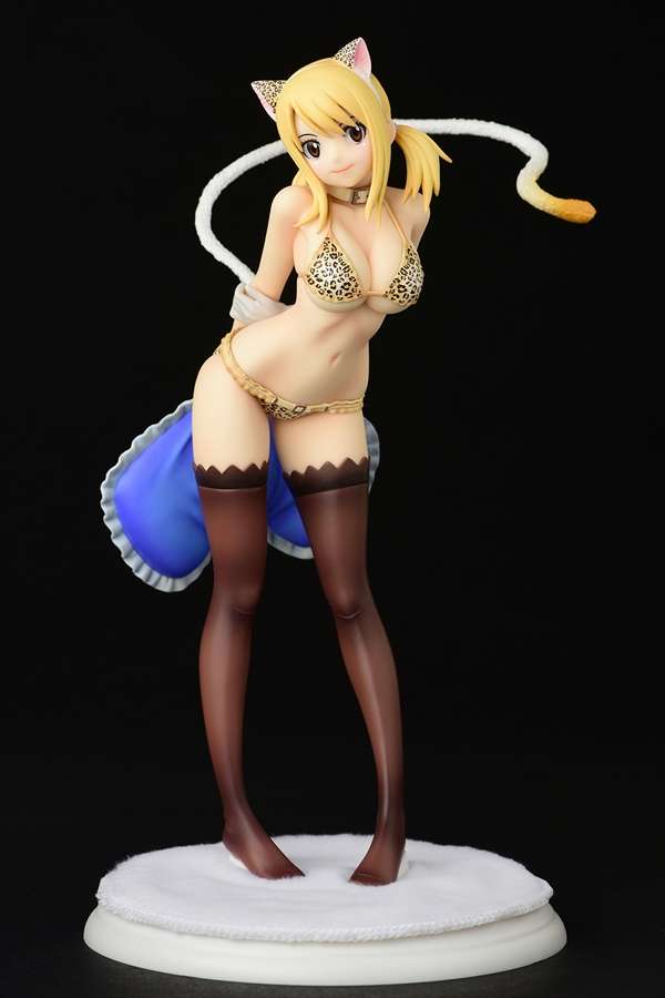 ORCATOYS - DC FAIRY TAIL LUCY HEARTFILIA LEOPARAT ST STATUA 24 cm