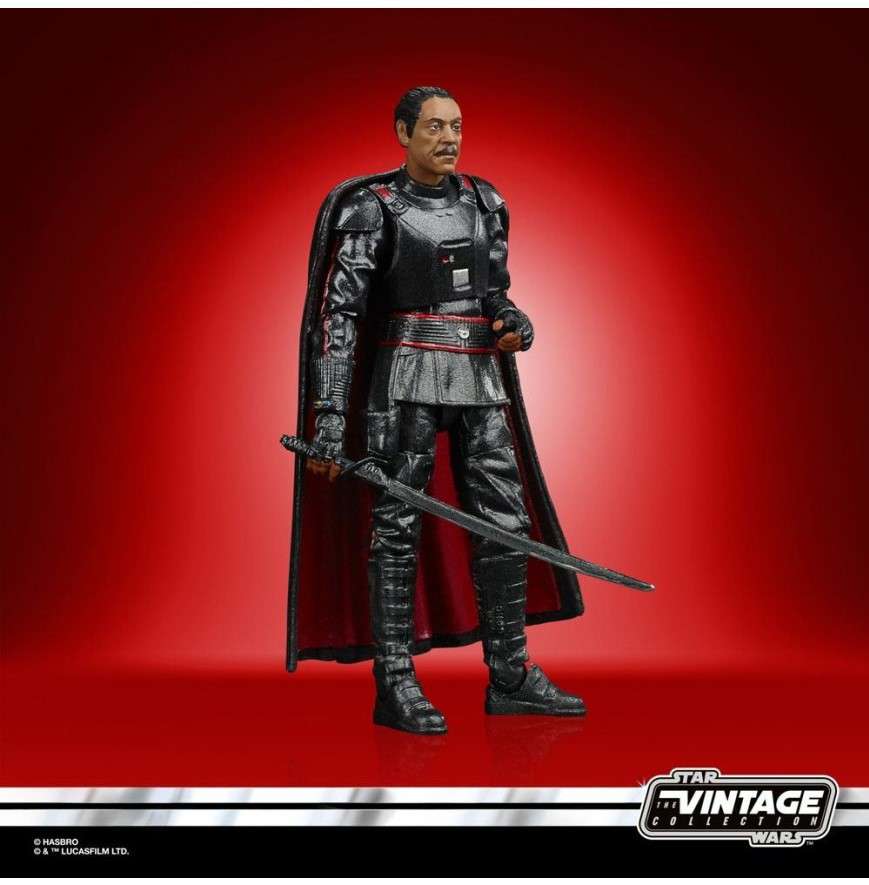 STAR WARS THE MANDALORIAN VINTAGE COLLECTION CARBONIZED ACTION FIGURA 2021 MOFF GIDEON 10 CM HASBRO