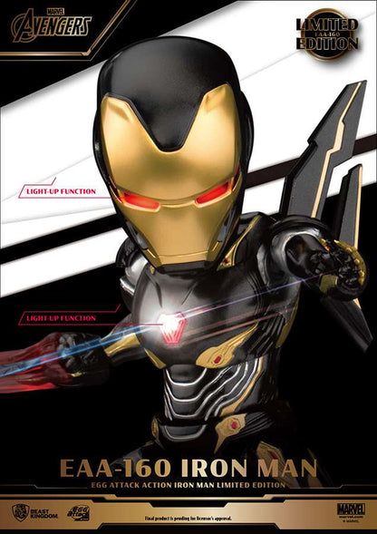 BEAST KINGDOM EGG ATTACK ACT AVENGERS IRON MAN LTD ED ACTION FIGURE 16 cm LIMITED EDITION