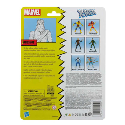THE UNCANNY X-MEN MARVEL LEGENDS ACTION FIGURA LONGSHOT 15 CM HASBRO