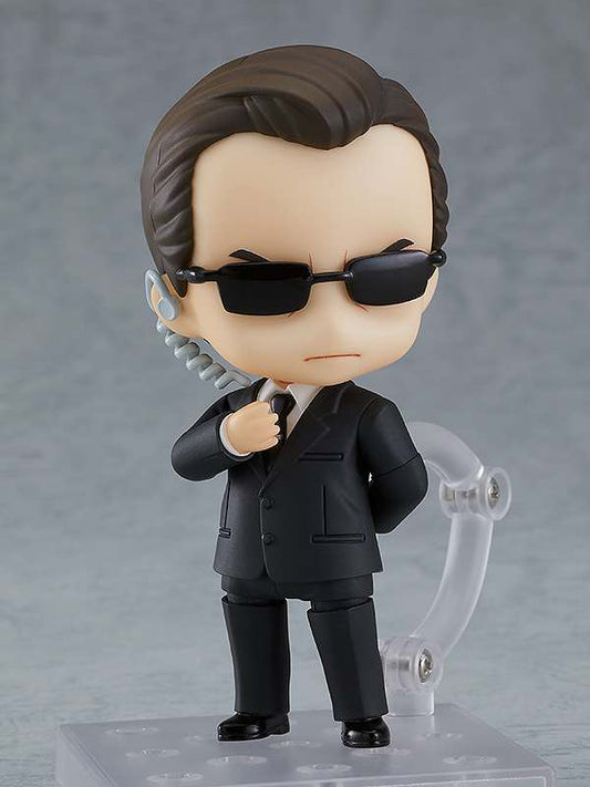 THE MATRIX NENDOROID ACTION FIGURA AGENT SMITH 10 CM GOOD SMILE COMPANY