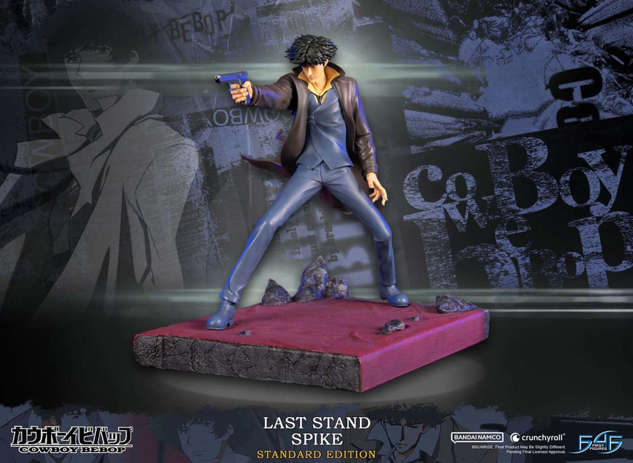 COWBOY BEBOP STATUA LAST STAND SPIKE 28 CM FIRST 4 FIGURES