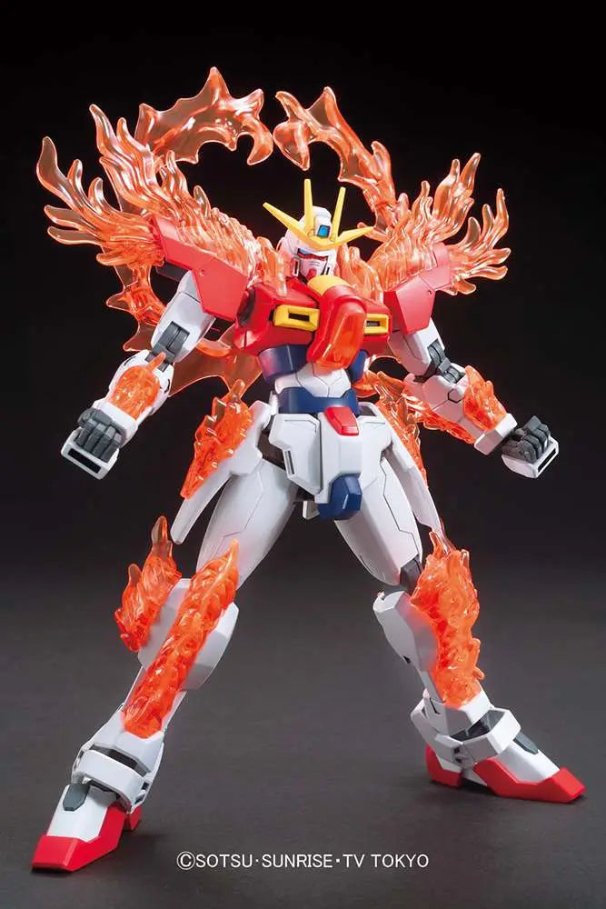 BANDAI - GUNDAM HG BF BURNING TRY 1/144 MODEL KIT 13 cm