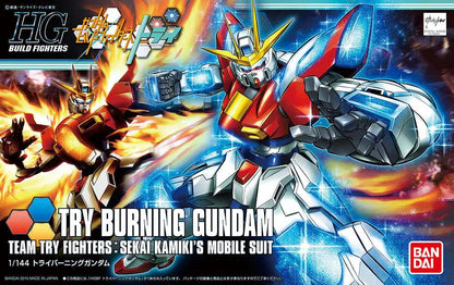 BANDAI - GUNDAM HG BF BURNING TRY 1/144 MODEL KIT 13 cm