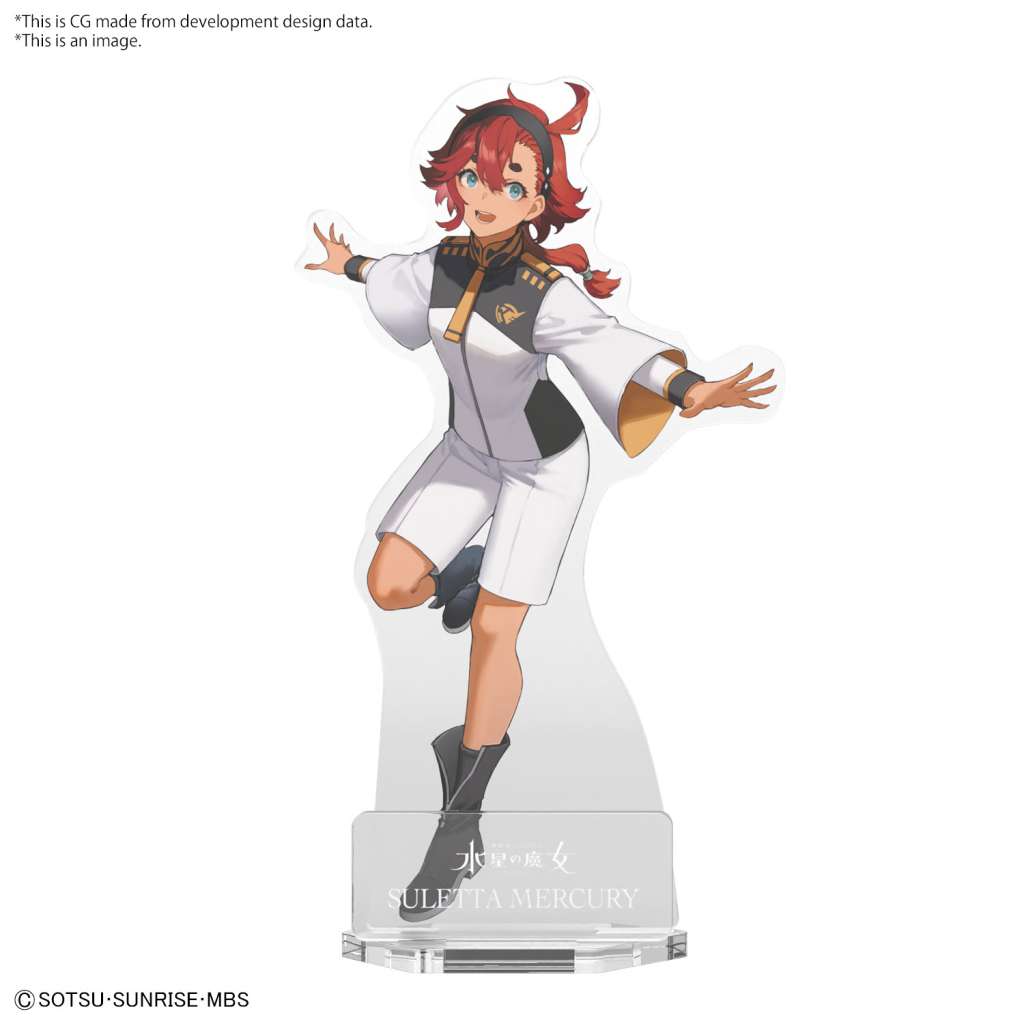 BANDAI PACK ART SULETTA ACRYLIC STAND MODEL KIT 10 cm