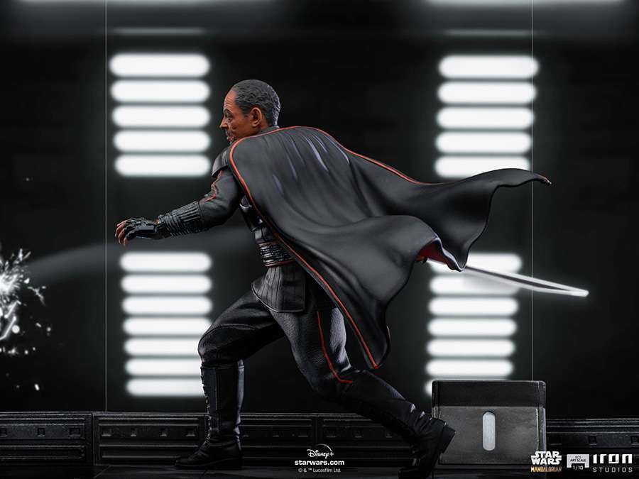 IRON STUDIOS MANDALORIAN MOFF GIDEON ART ST 1/10 STATUA 20 cm