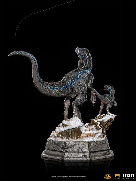 IRON STUDIOS JW DOMINATION BLUE + BETA DLX STAT 1/10 STATUA 20 cm