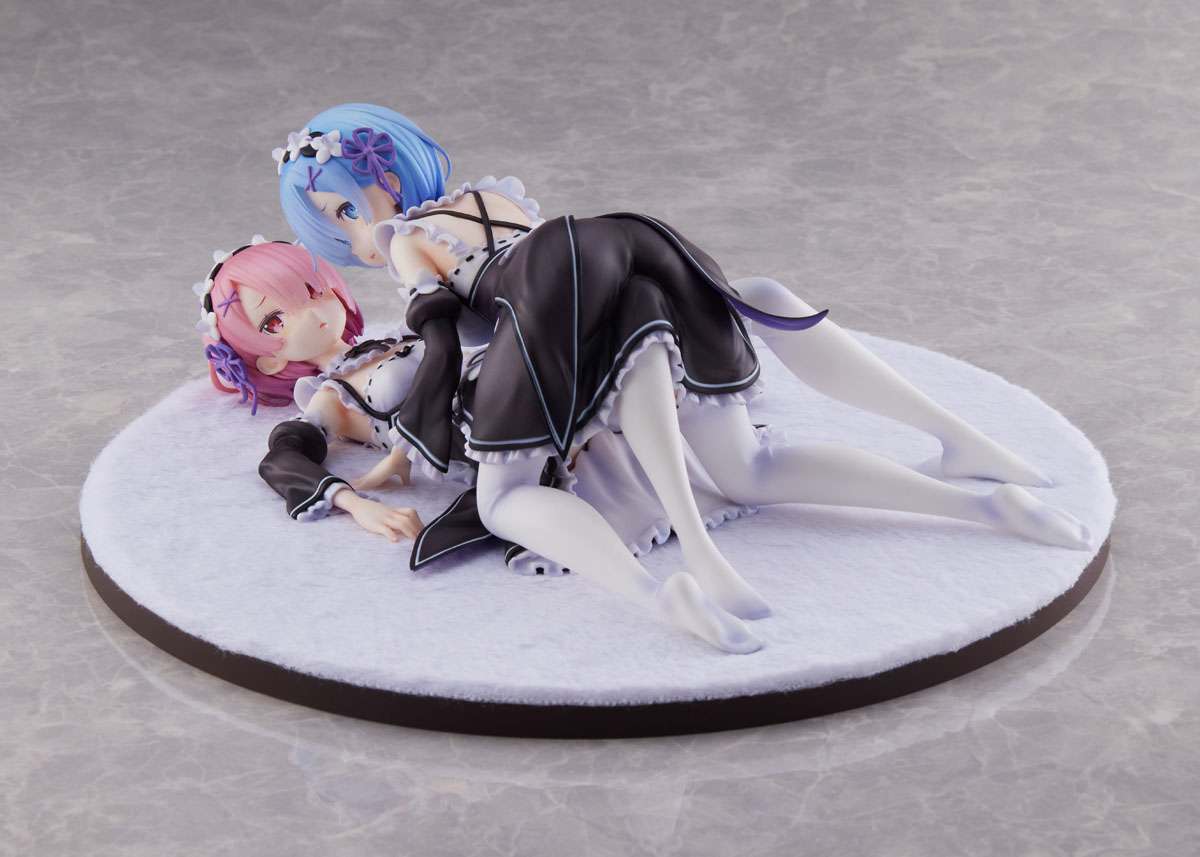 FURYU REZERO START LIFE WO RAM & REM ST 1/7 STATUA 9 cm