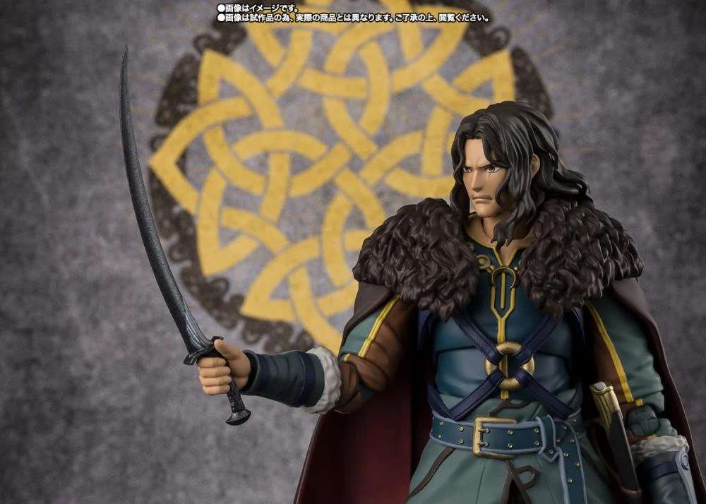 BANDAI SHF LOTR WAR ROHIRRIM WULF ACTION FIGURE 15 cm