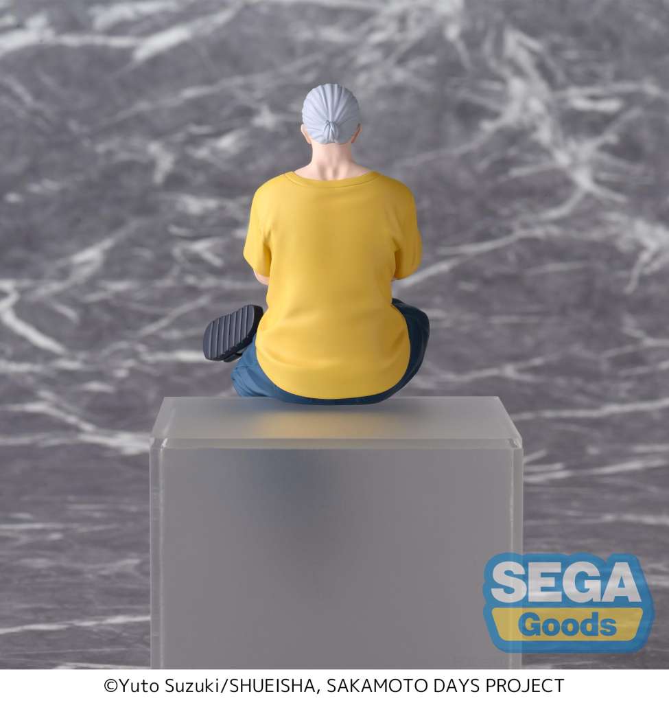 SAKAMOTO DAYS PM PERCHING PVC STATUA TARO SAKAMOTO SERIOUS VER. 14 CM SEGA