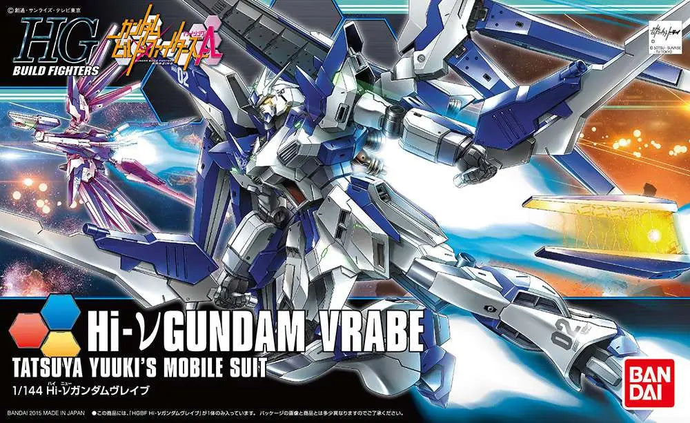 BANDAI - GUNDAM HG BF HI-NU VRABE 1/144 MODEL KIT