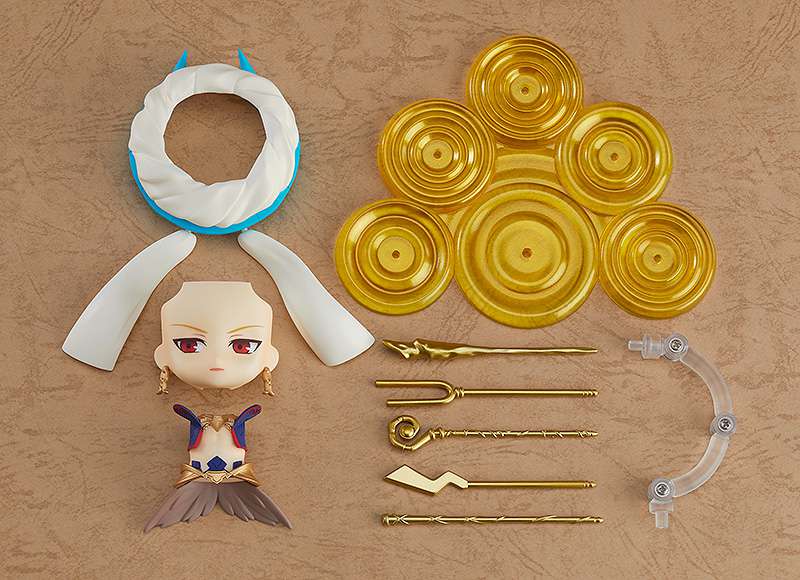 ORANGE ROUGE NENDOROID FATE G/O CASTER GILGAMESH ASCE MINI FIGURA 10 cm