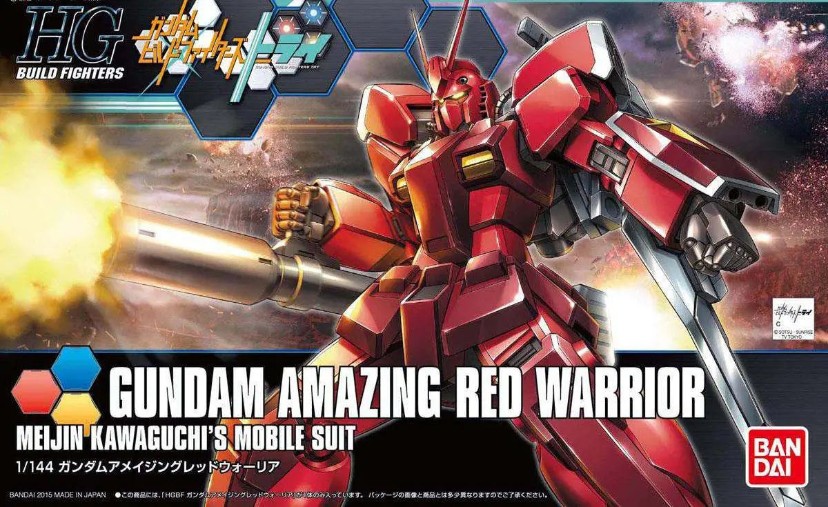 BANDAI - GUNDAM HG BF AMAZING RED WARRIOR 1/144 MODEL KIT