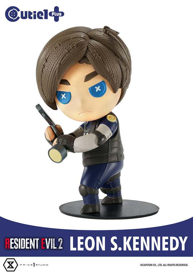 PRIME 1 RESIDENT EVIL 2 LEON KENNEDY CUTIE MINI FIGURA 12 cm