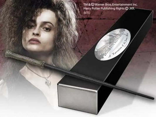 NOBLE COLLECTIONS HP WAND -BELLATRIX- 8272 REPLICA
