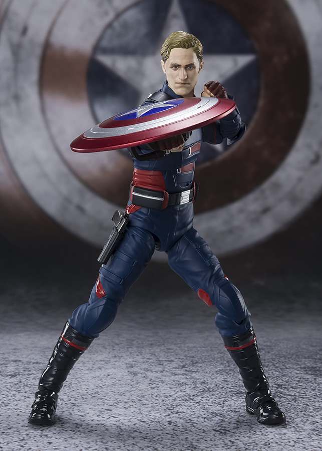 BANDAI FALCON WINTER SOLDIER CAPT AMERICA ACTION FIGURE 17 cm