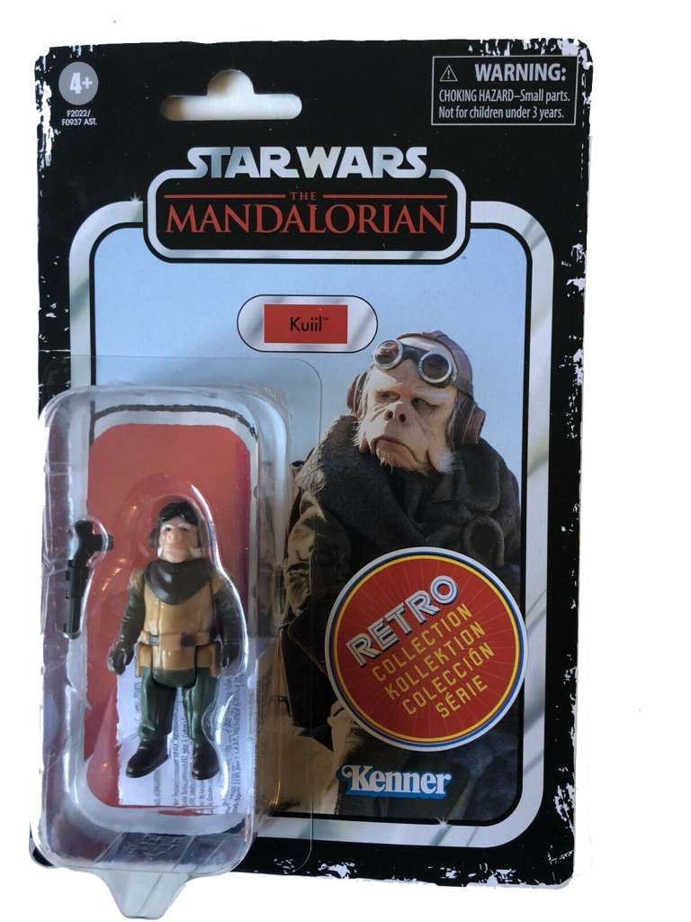 STAR WARS MANDALORIAN KUIIL RETRO FIGURA 7CM HASBRO