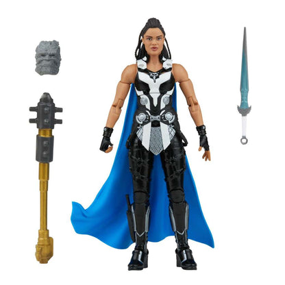 THOR: LOVE E THUNDER MARVEL LEGENDS SERIES ACTION FIGURA 2022 MARVEL'S KORG BAF -3: KING VALKYRIE 15 CM HASBRO