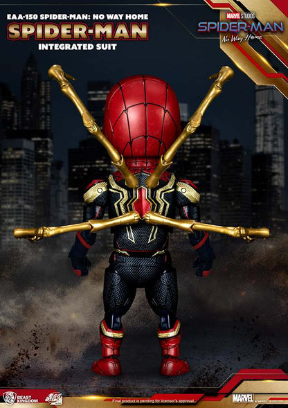 SPIDER-MAN: NO WAY HOME UOVA ATTACK ACTION FIGURA SPIDER-MAN INTEGRATED SUIT 17 CM BEAST KINGDOM TOYS