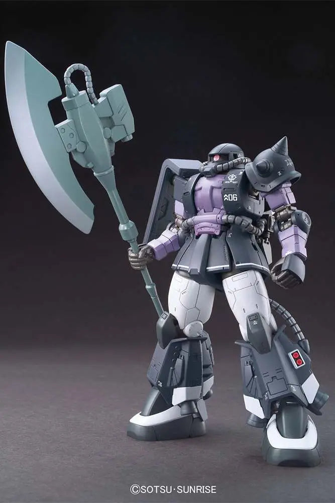 BANDAI HG ZAKU II MS-06R-1A ORTEGA CUSTOM 1/144 MODEL KIT