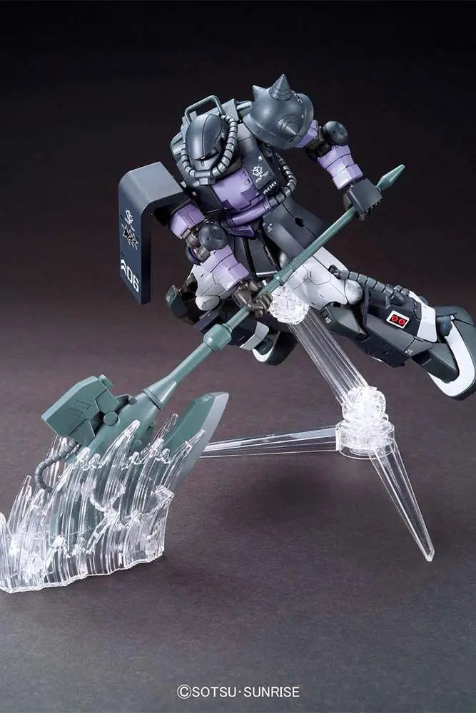 BANDAI HG ZAKU II MS-06R-1A ORTEGA CUSTOM 1/144 MODEL KIT