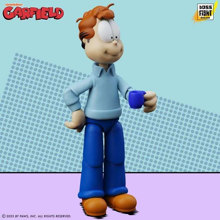 GARFIELD JON ARBUCKLE DLX AF