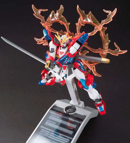 BANDAI - GUNDAM HG BF BURNING KAMIKI 1/144 MODEL KIT 13 cm