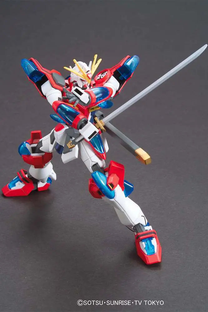 BANDAI - GUNDAM HG BF BURNING KAMIKI 1/144 MODEL KIT 13 cm