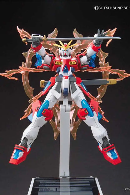 BANDAI - GUNDAM HG BF BURNING KAMIKI 1/144 MODEL KIT 13 cm