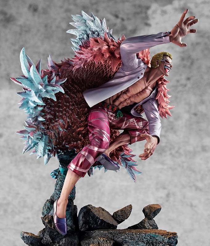 One Piece Excellent P.O.P. Maximum Statua Donquixote Doflamingo 35 cm Megahouse