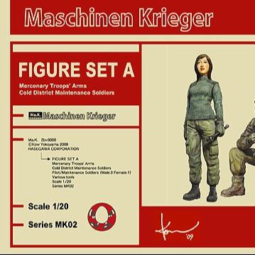 MASCHINEN KRIEGER MERCENARY TROOPS ARMS COLD DISTRICT SET AT 1/20 MK