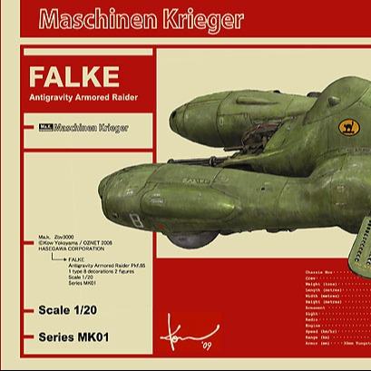 MASCHINEN KRIEGER ANTIGRAVITY ARMORED RAIDER PKF 85 FALKE 1/20 MK