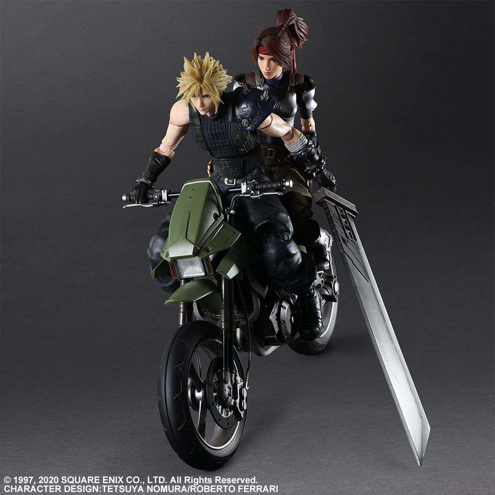 FF VII REMAKE CLOUD JESSIE & MOTOR PAK