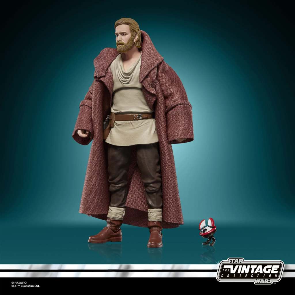 STAR WARS: OBI-WAN KENOBI VINTAGE COLLECTION ACTION FIGURA 2022 OBI-WAN KENOBI (WANDERING JEDI) 10 CM HASBRO