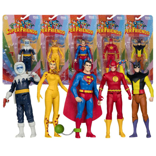 DC RETRO SUPER FRIENDS S2 ASS SET(6)