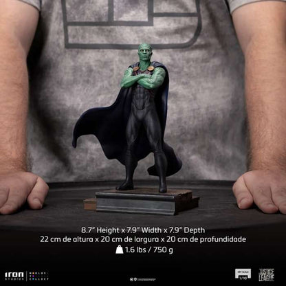 IRON STUDIOS SNYDER JL MARTIAN MANHUNTER CCXP ST 1/10 STATUA 22 cm