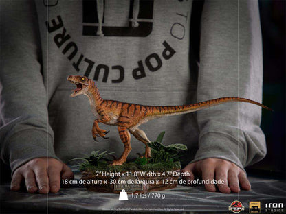 IRON STUDIOS JURASSIC WORLD LW VELOCIRAPTOR DLX 1/10 STATUA 30 cm