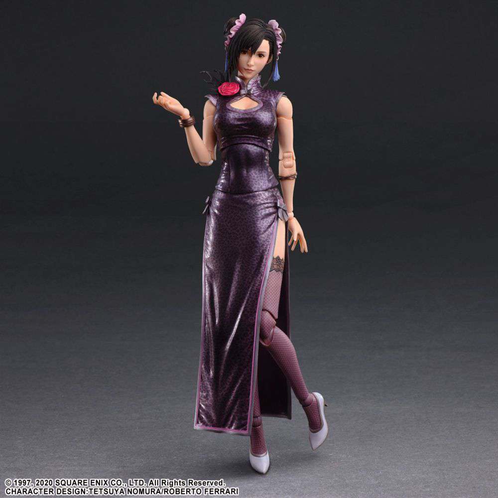 SQUARE ENIX FFVII REMAKE TIFA SPORTY DRESS PAK ACTION FIGURE 25 cm