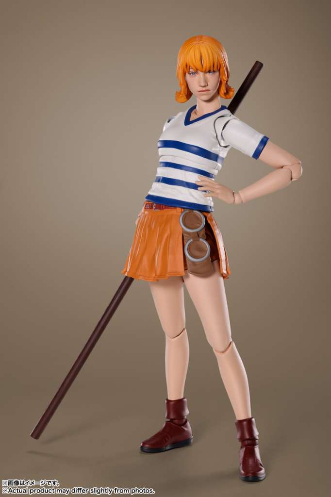 BANDAI NAMI - ONE PIECE S.H.FIGUARTS NETFLIX ACTION FIGURE 15 cm
