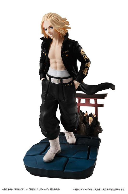 TOKYO REVENGERS PETITRAMA SERIES TRADING FIGURA 8 CM TOMAN HEROIC SCENES ASSORTMENT (4) MEGAHOUSE