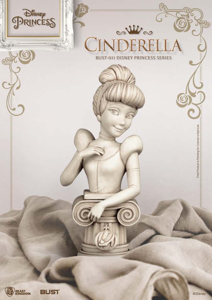 DISNEY PRINCESS CINDARELLA BUST