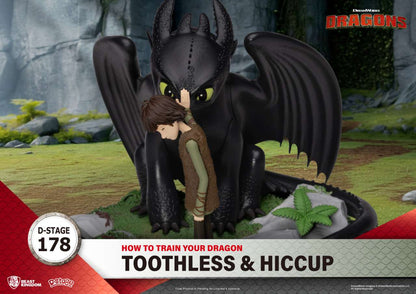 HOW TRAIN YOUR DRAGON TOOTHLESS & HICCUP