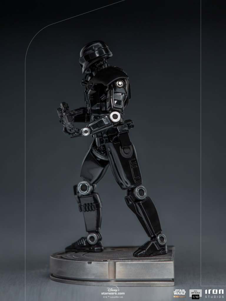IRON STUDIOS MANDALORIAN DARK TROOPER 1/10 STATUA 24 cm