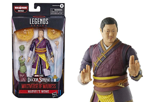 DOCTOR STRANGE 2 MARVEL LEGENDS SERIES ACTION FIGURA 2022 WONG 15 CM HASBRO