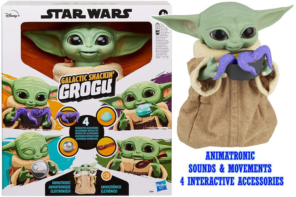 STAR WARS MANDALORIAN BABY YODA THE CHILD ANIMATRONIC ELECTRONIC FIGURE