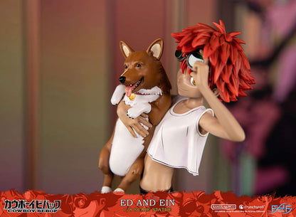 COWBOY BEBOP ED AND EIN 1/8 RESIN STATUE