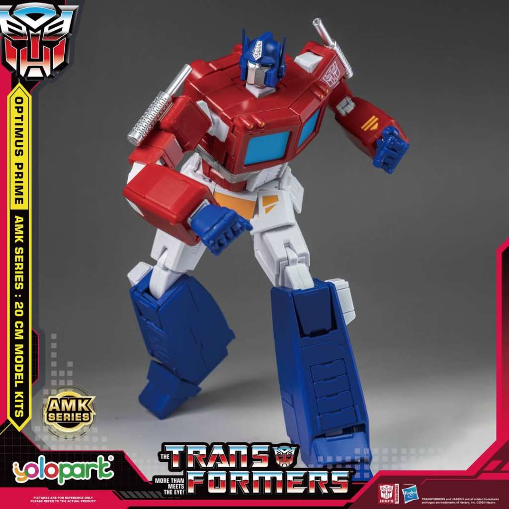 YOLOPARK OPTIMUS & PRIME - TRANSFORMERS GENERATION ONE AMK MODEL KIT 20 cm