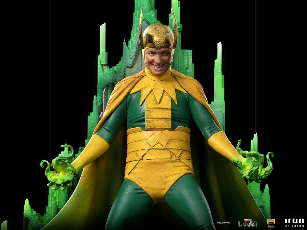 IRON STUDIOS LOKI CLASSIC VARINAT DLX 1/10 STATUA 25 cm