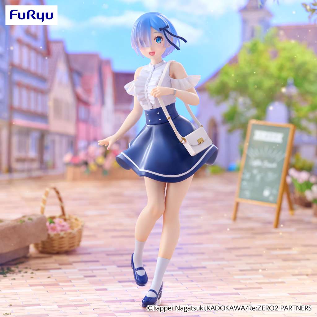 FURYU REZERO REM DATE PLAN TRIO-TRY.IT FIGURA 21 cm
